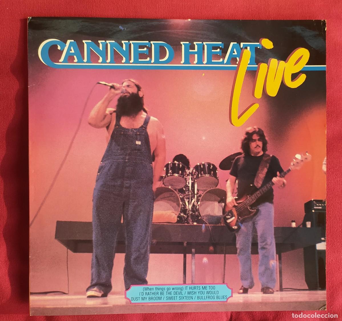 Discos de vinilo: LP Canned heat. Live. Masters