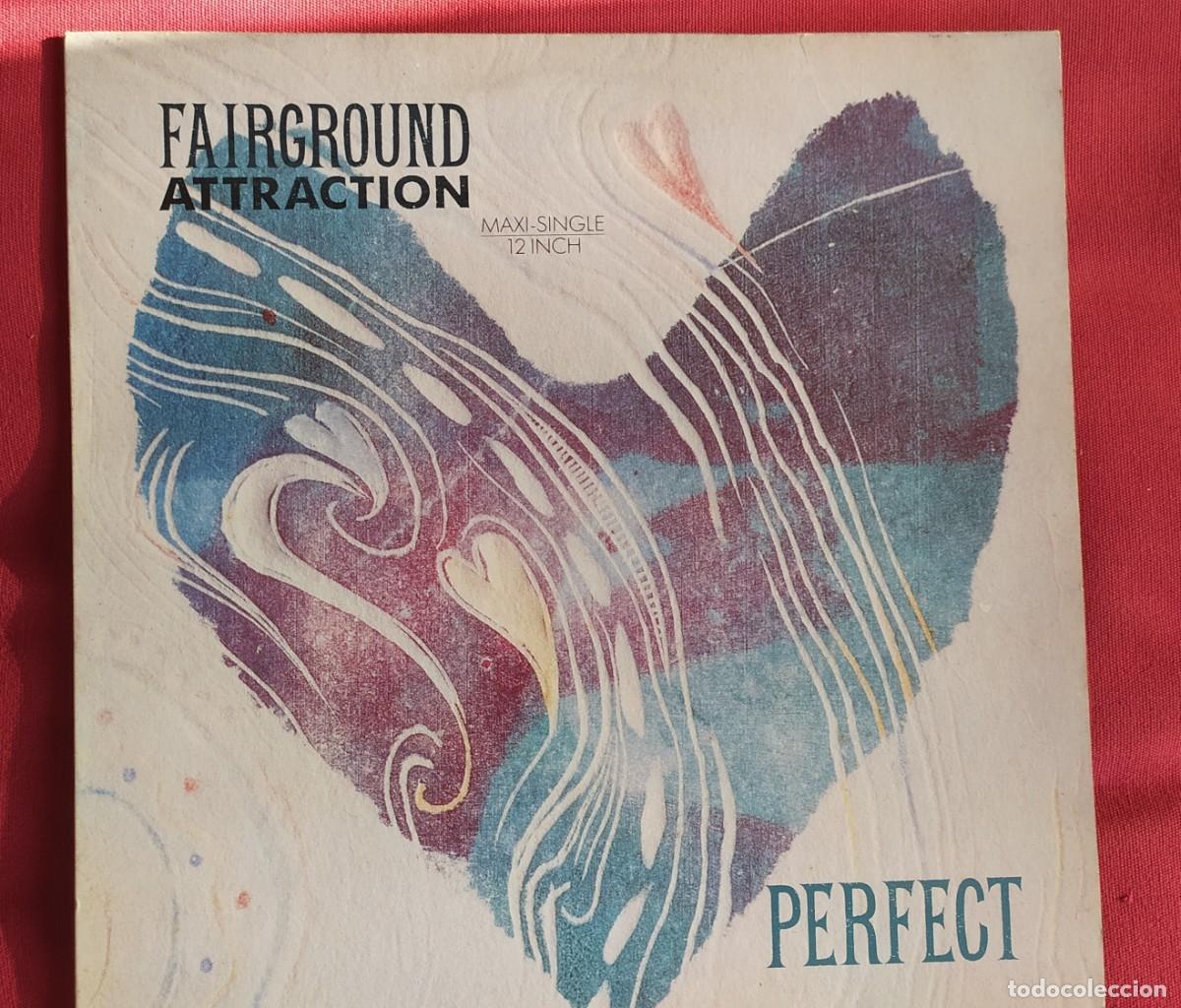 Discos de vinilo: Maxi single. Fairground atraction. Perfect