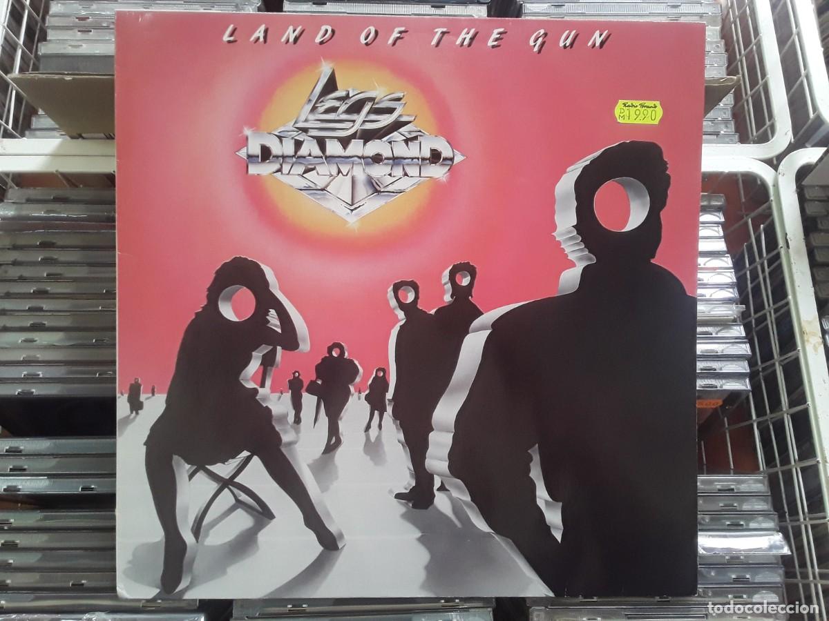 Discos de vinilo: Legs Diamond - Land Of The Gun (LP, Album, RE) edic. germany 1986