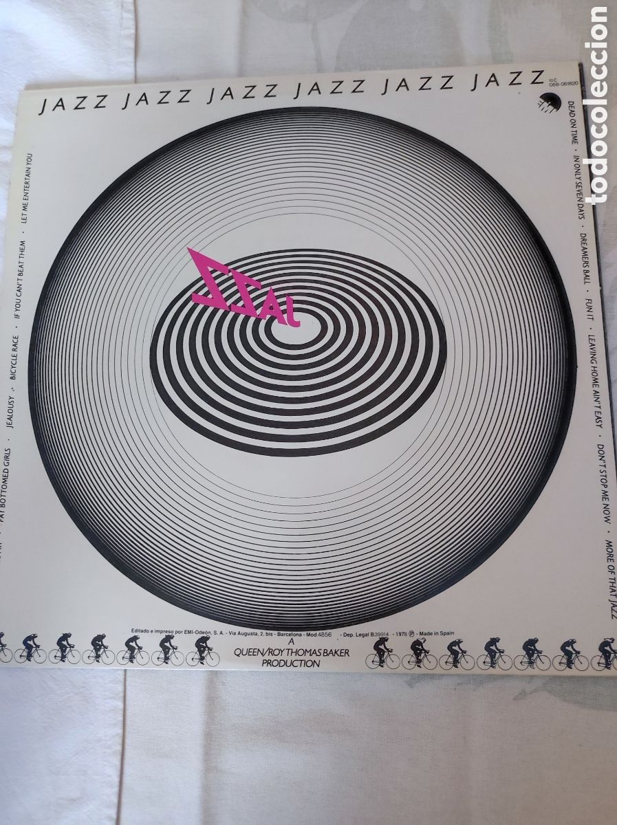 Discos de vinilo: QUEEN - JAZZ (COMPLETO) - Foto 2