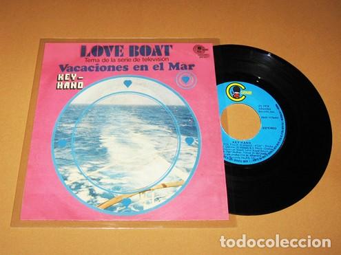 Discos de vinilo: KEY KANO - LOVE BOAT (VERSION DISCO) TEMA DE LA SERIE VACACIONES EN EL MAR - SINGLE - 1978 - ESCASO