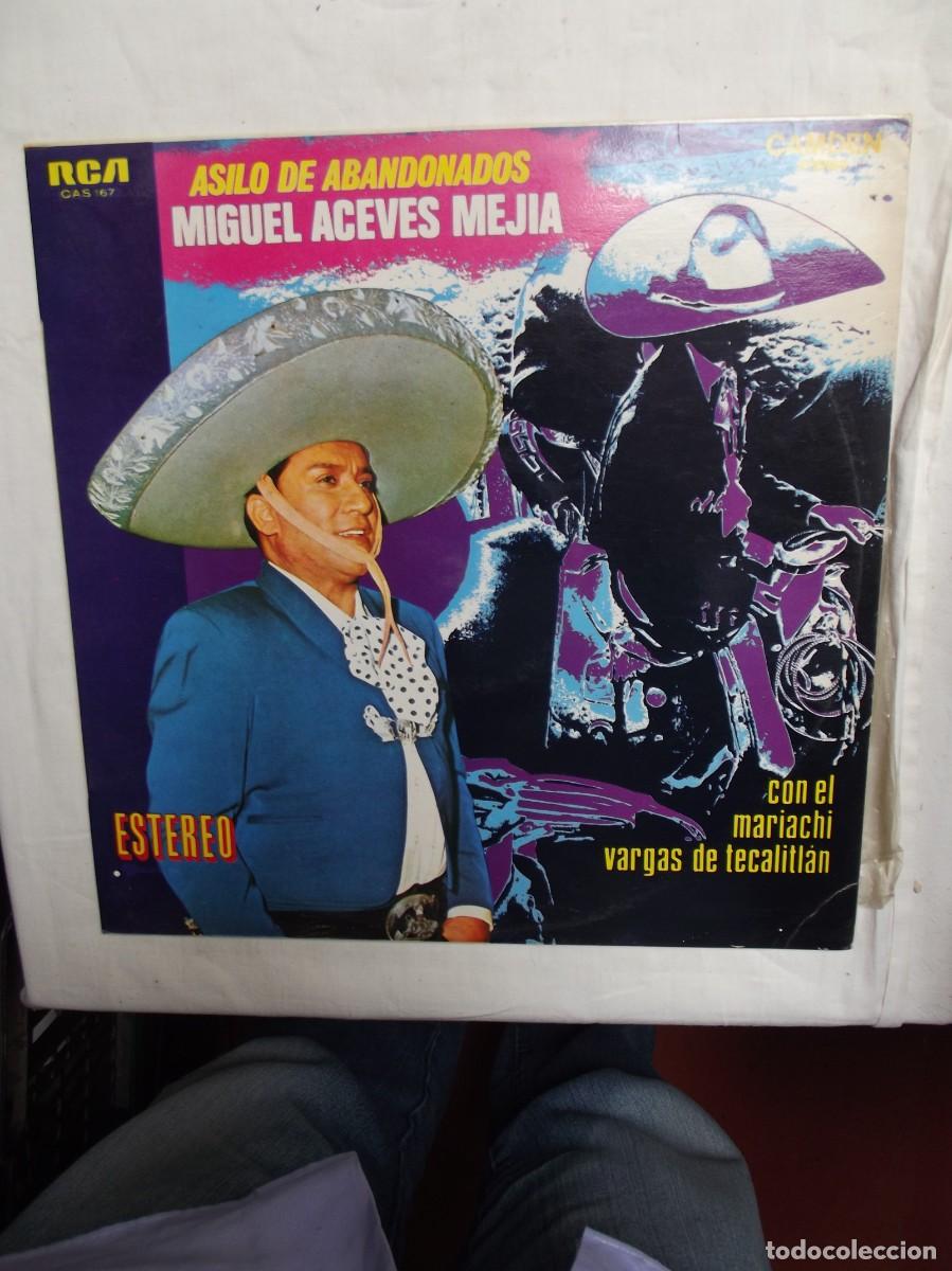 Discos de vinilo: LP MIGUEL ACEVES MEJIA ASILO DE ABANDONADOS ( SIN PROBAR )