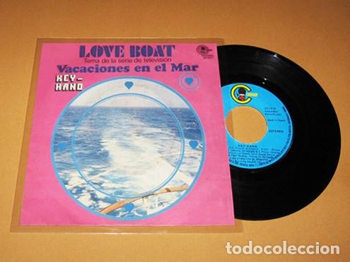 Discos de vinilo: KEY KANO - LOVE BOAT (VERSION DISCO) TEMA DE LA SERIE VACACIONES EN EL MAR - SINGLE - 1978 - ESCASO