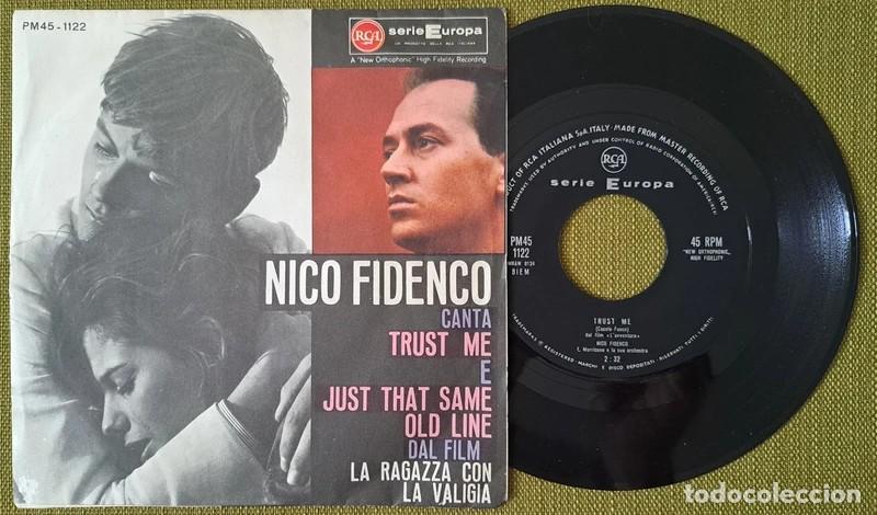 Discos de vinilo: M037 NICO FIDENCO Trust Me 1961 = VG+ / EX+