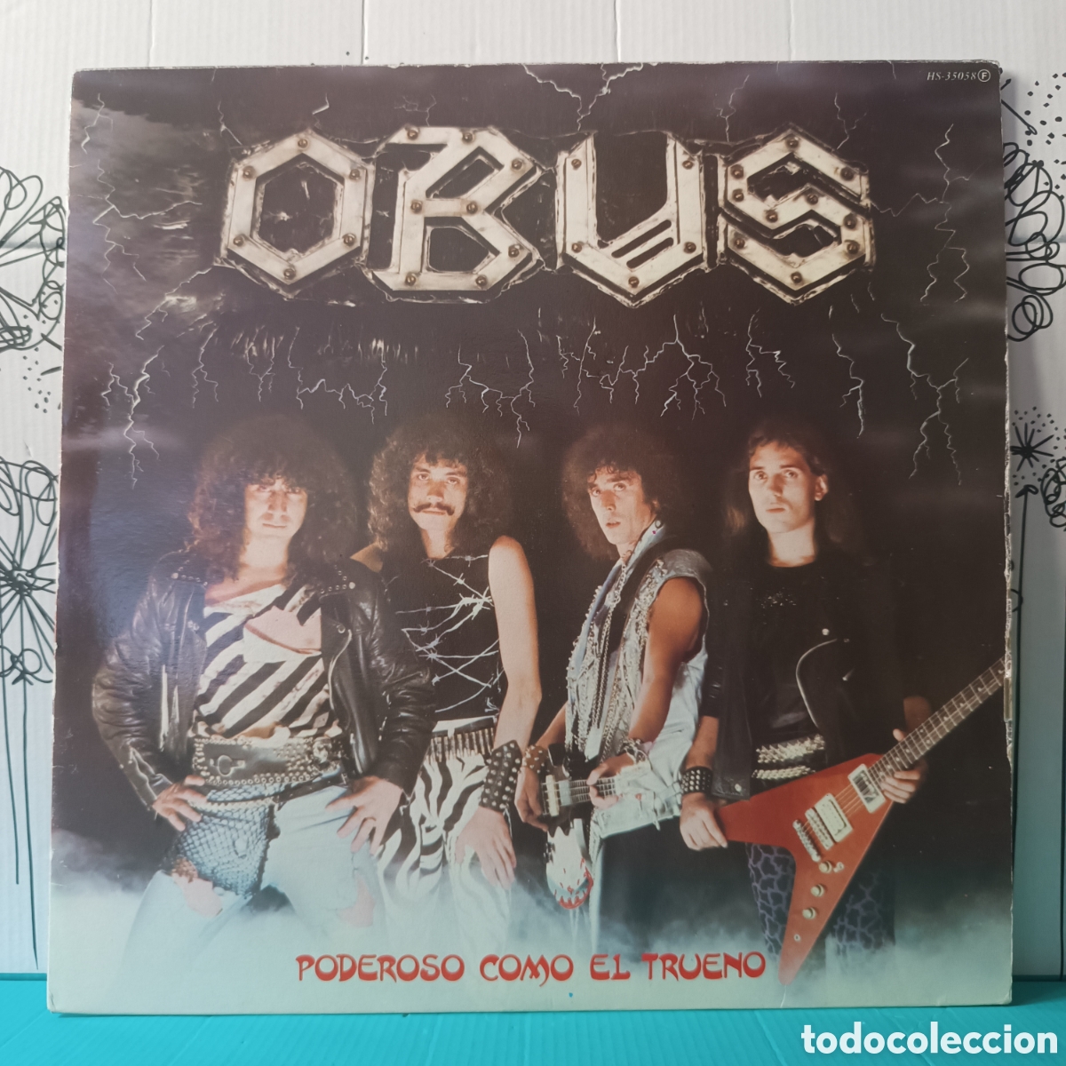 Discos de vinilo: OB&Uacute;S. PODEROSO COMO EL TRUENO. 1982