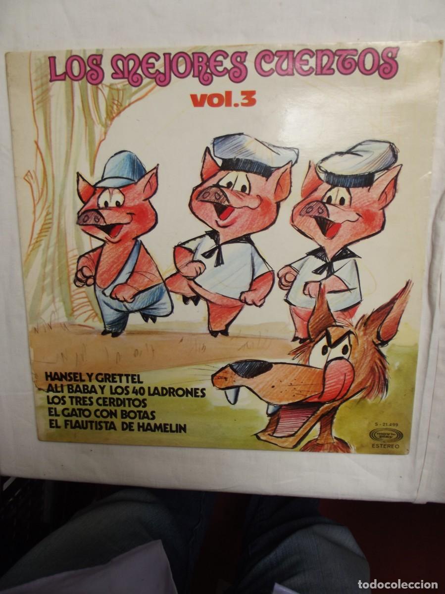 Discos de vinilo: LP LOS MEJORES CUENTOS VOL. 3 ( SIN PROBAR )
