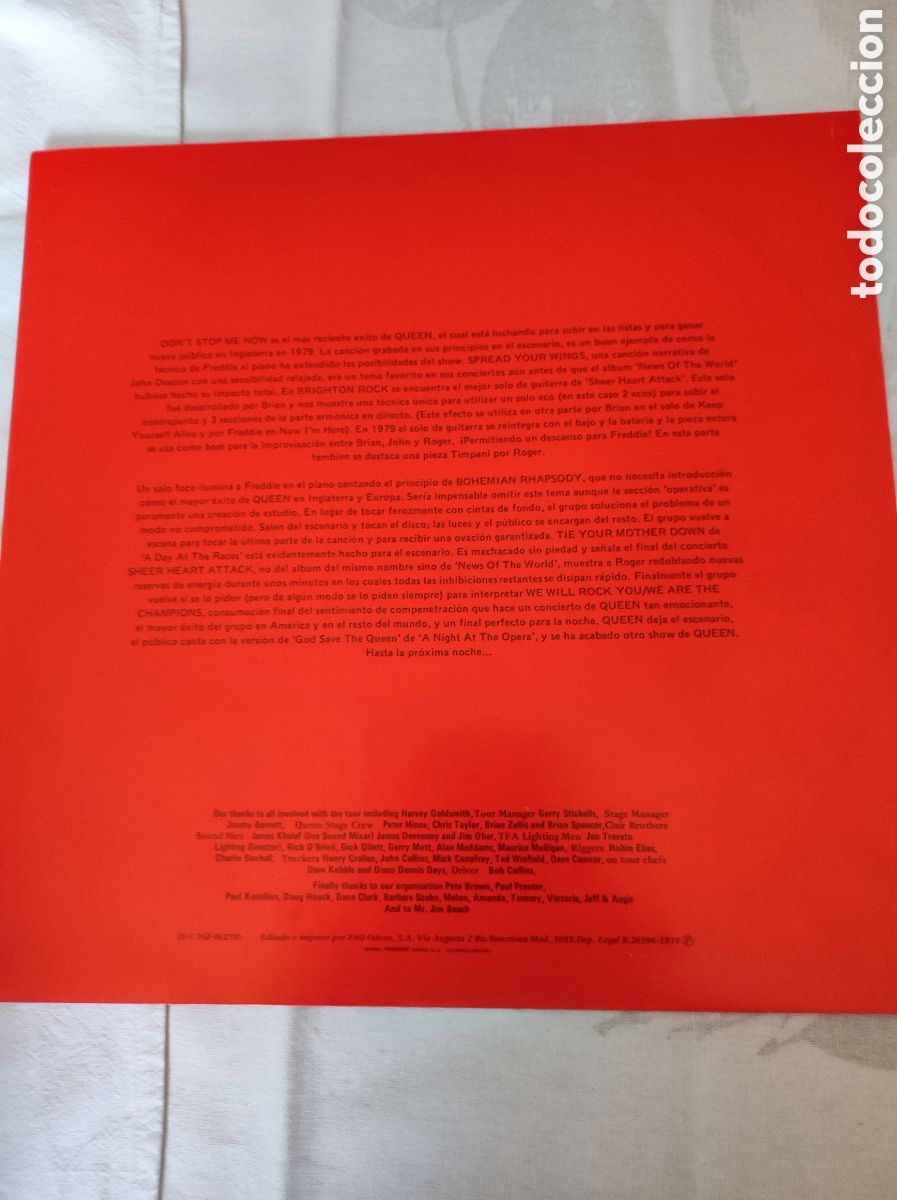 Discos de vinilo: QUEEN - KILLERS (1979) - Foto 8