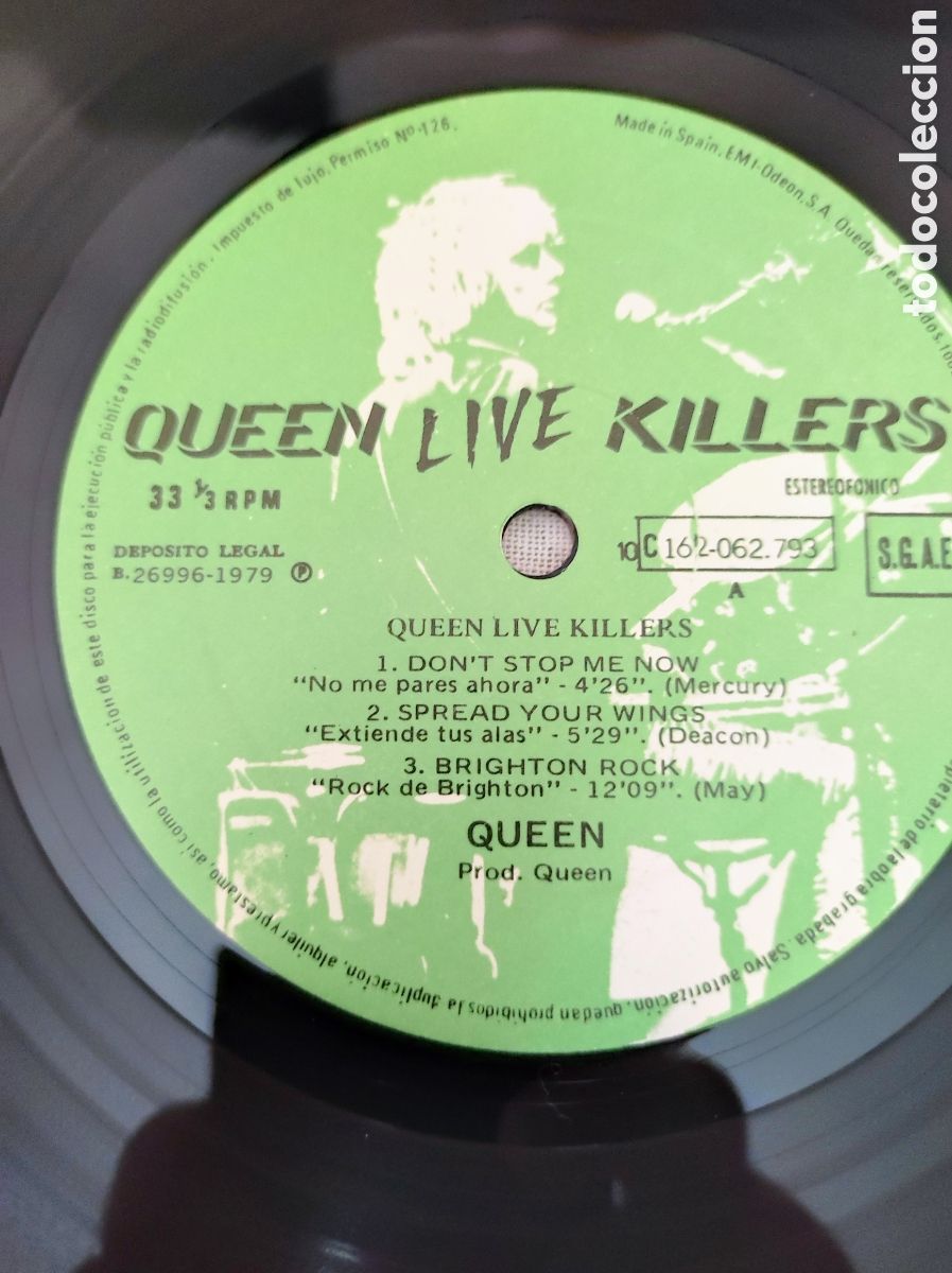 Discos de vinilo: QUEEN - KILLERS (1979) - Foto 10