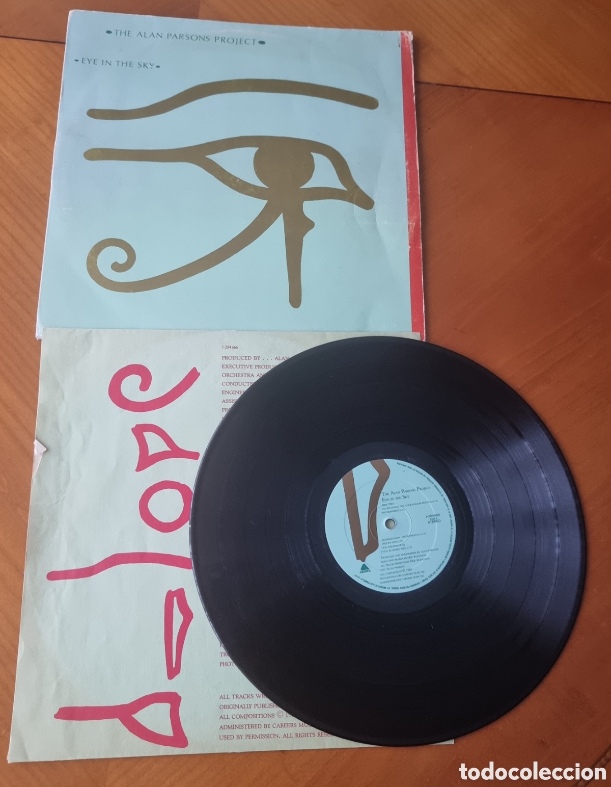 Discos de vinilo: Disco Alan Parsons Project Ojo en el cielo original ved foto