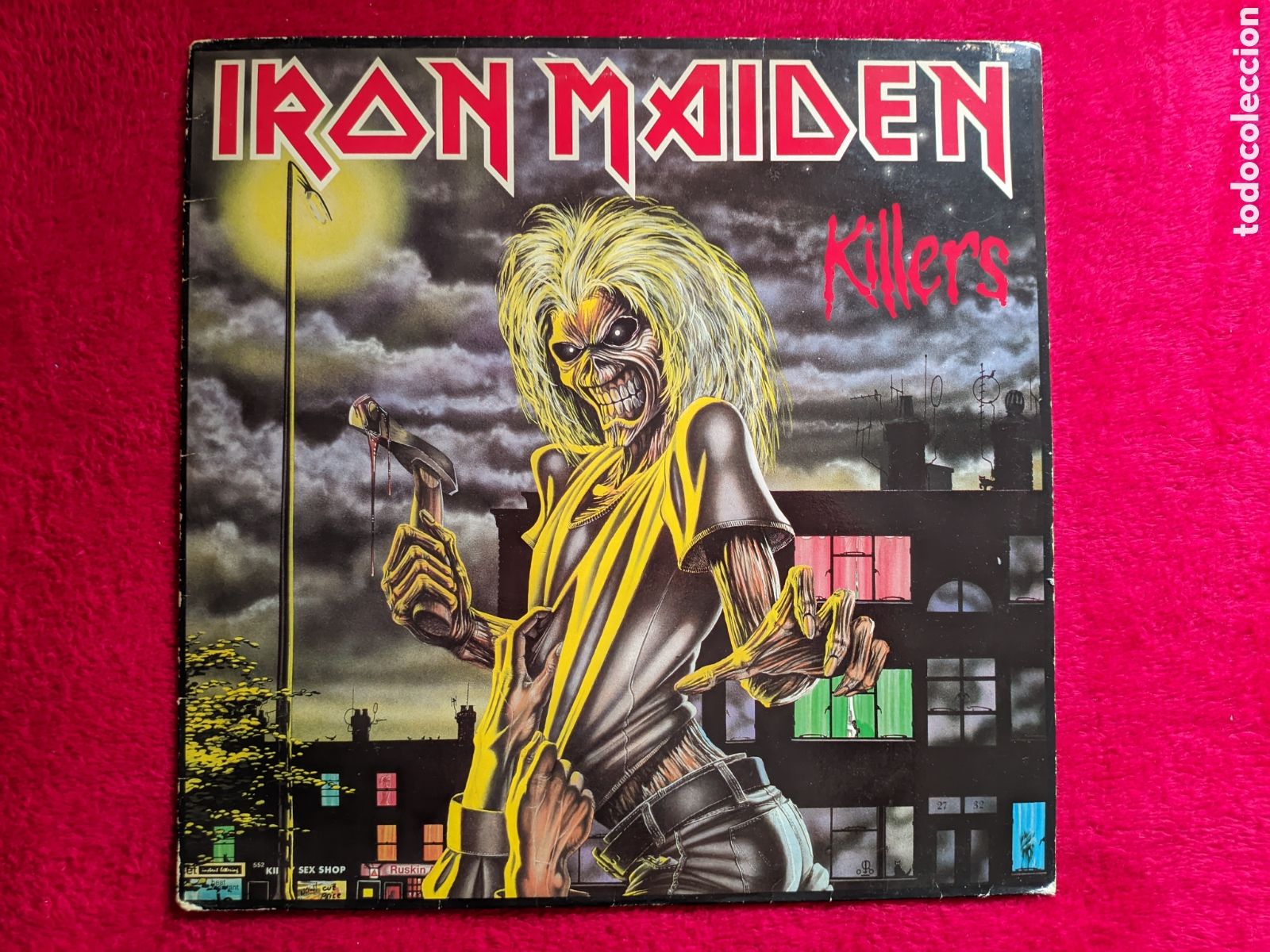 Discos de vinilo: // Iron Maiden &lrm;&ndash; Killers - EMI UK 1981,primer&iacute;sima edici&oacute;n EMC 3357,&nbsp;EMI&nbsp;&ndash; OC 062-07 450