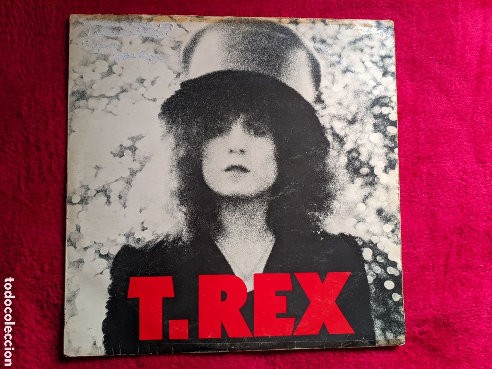Discos de vinilo: // T-Rex - The Slider - EMI UK 1972,primer prensaje,BLN 5001,&nbsp;T. Rex&nbsp;&ndash; 1E 062 ◦ 93596