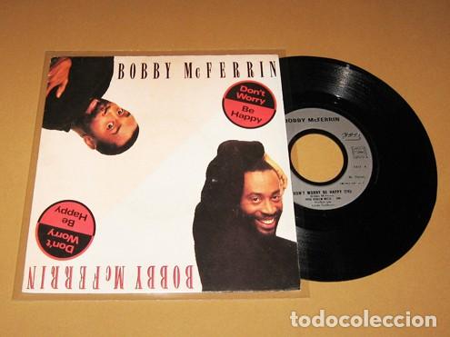 Discos de vinilo: BOBBY McFERRIN - DON'T WORRY BE HAPPY - SINGLE - 1988