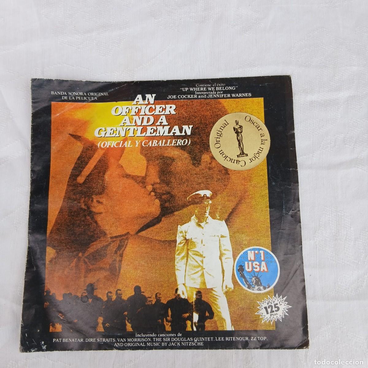Discos de vinilo: Single Joe cocker oficial y caballero