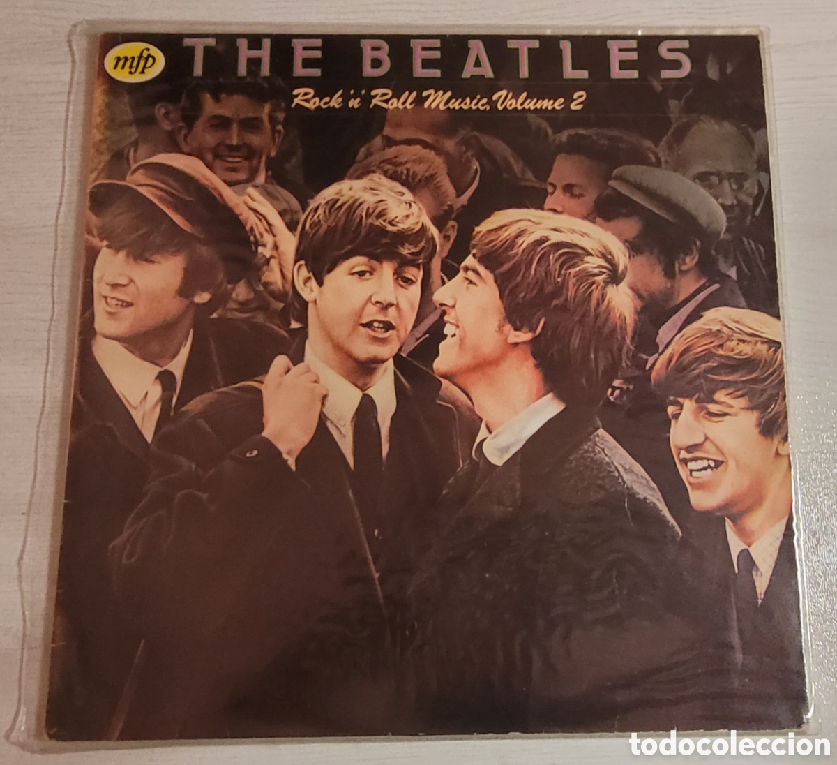 Discos de vinilo: The Beatles LP Vinilo Rock &rsquo;N&rsquo; Roll Music Volume 2 edici&oacute;n Espa&ntilde;a 1981 EMI