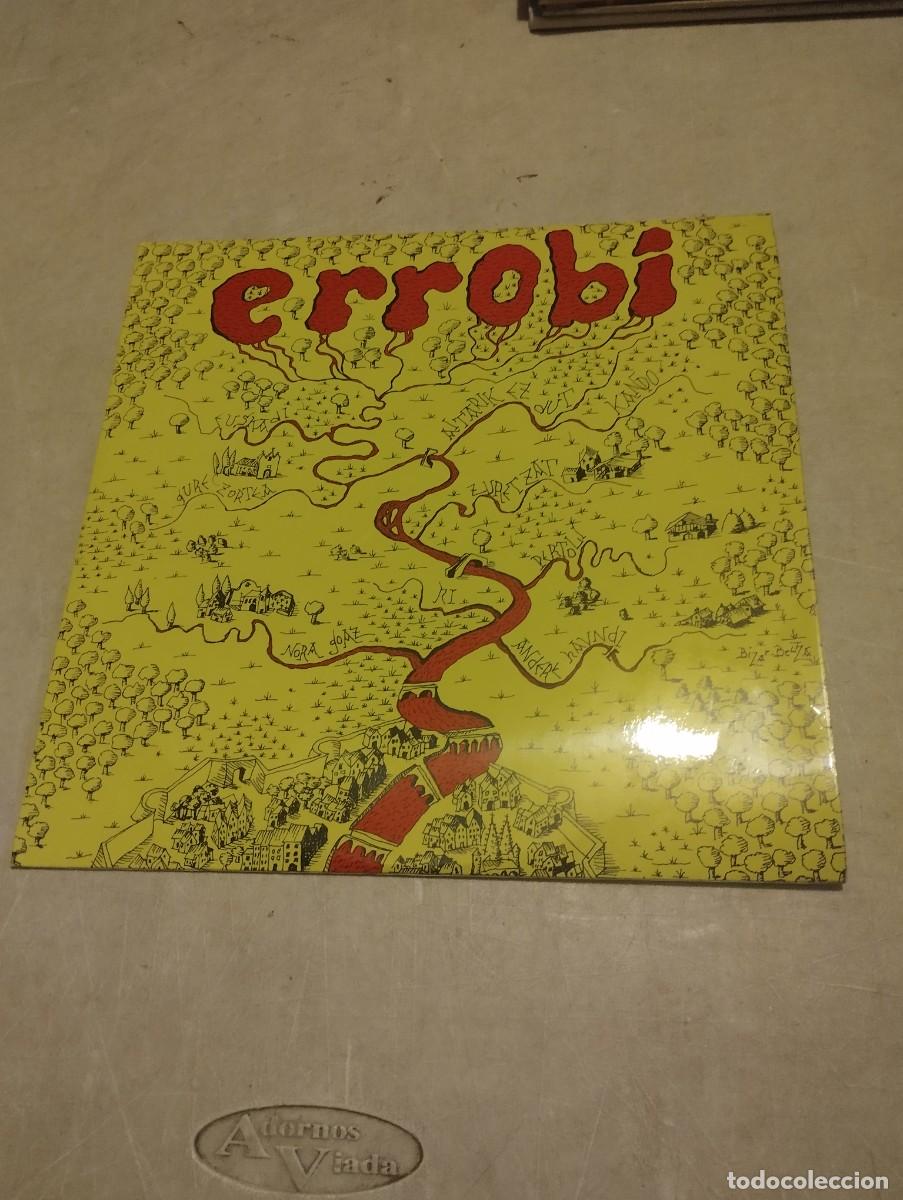 Discos de vinilo: ERROBI LP FR.1975 INSERT LETRAS