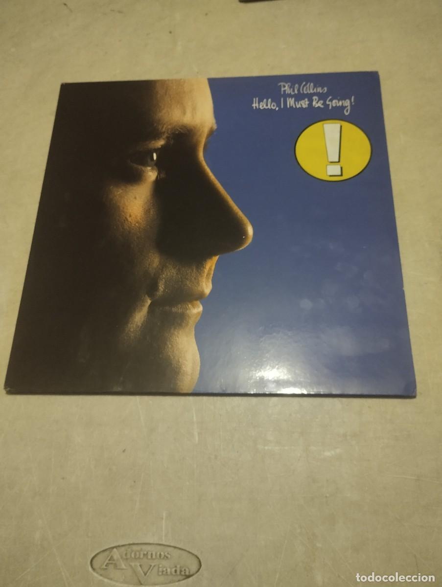 Discos de vinilo: PHIL COLLINS LP HELLO I MUST BE GOING GER.1982 PORTADA ABIERTA ENCARTE LETRAS