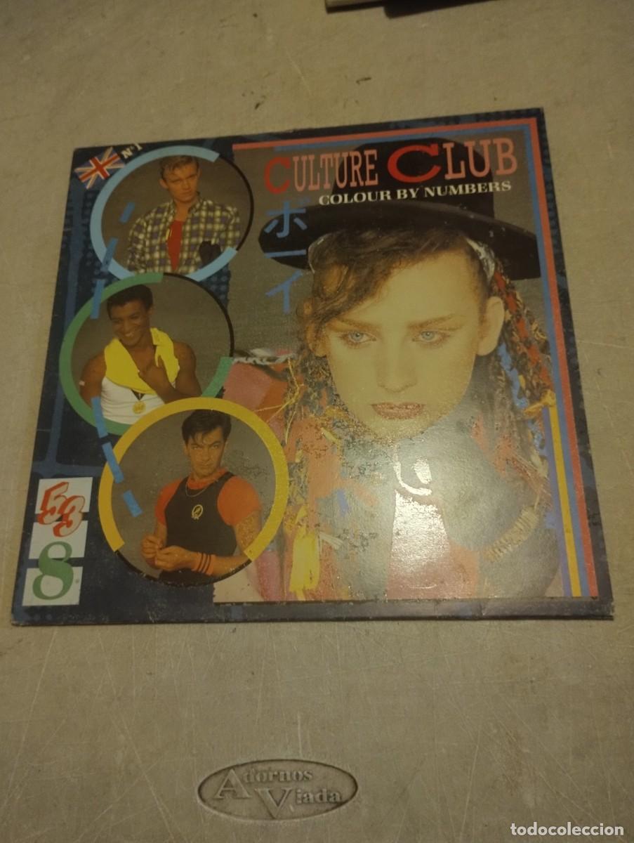Discos de vinilo: CULTURE CLUB LP COLOUR BY NUMBERS ESP.1983 INSERT LETRAS