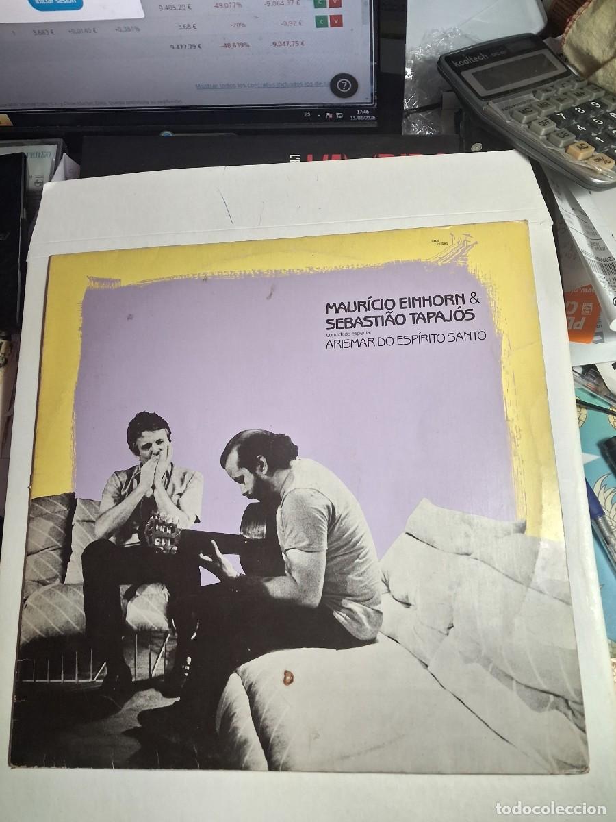 Discos de vinilo: lp mauricio einhorn & sebastiao tapajos. arismar do esp&iacute;ritu santo. barclay 1978 brasil (seminuevo)