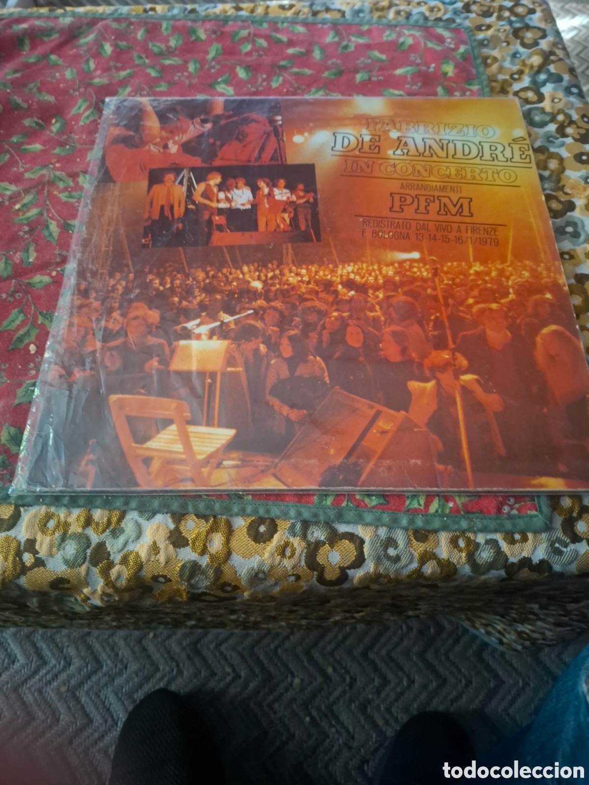 Discos de vinilo: Fabrizio De Andr&eacute;s In Concerto 1979 Firenze