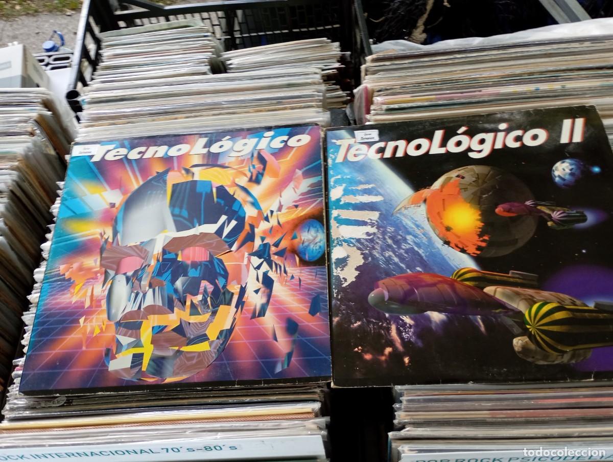 Discos de vinilo: Dos dobles Lp TECNOLOGICO I Y II DISCOS BIEN PORYADAS GASTADAS