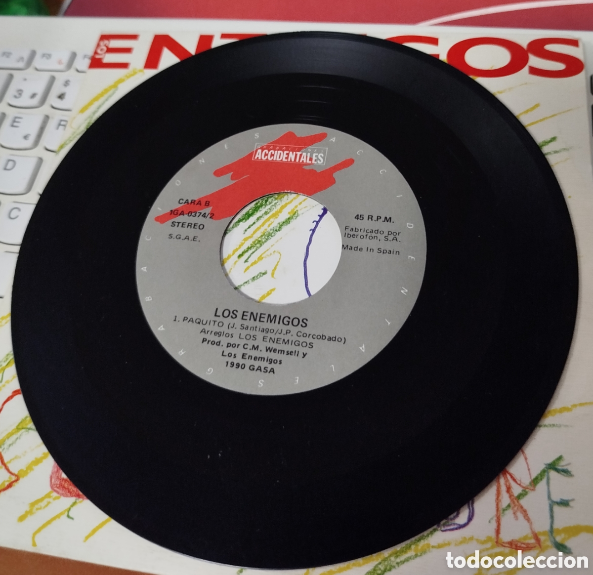 Discos de vinilo: Los enemigos - Septiembre - Foto 2