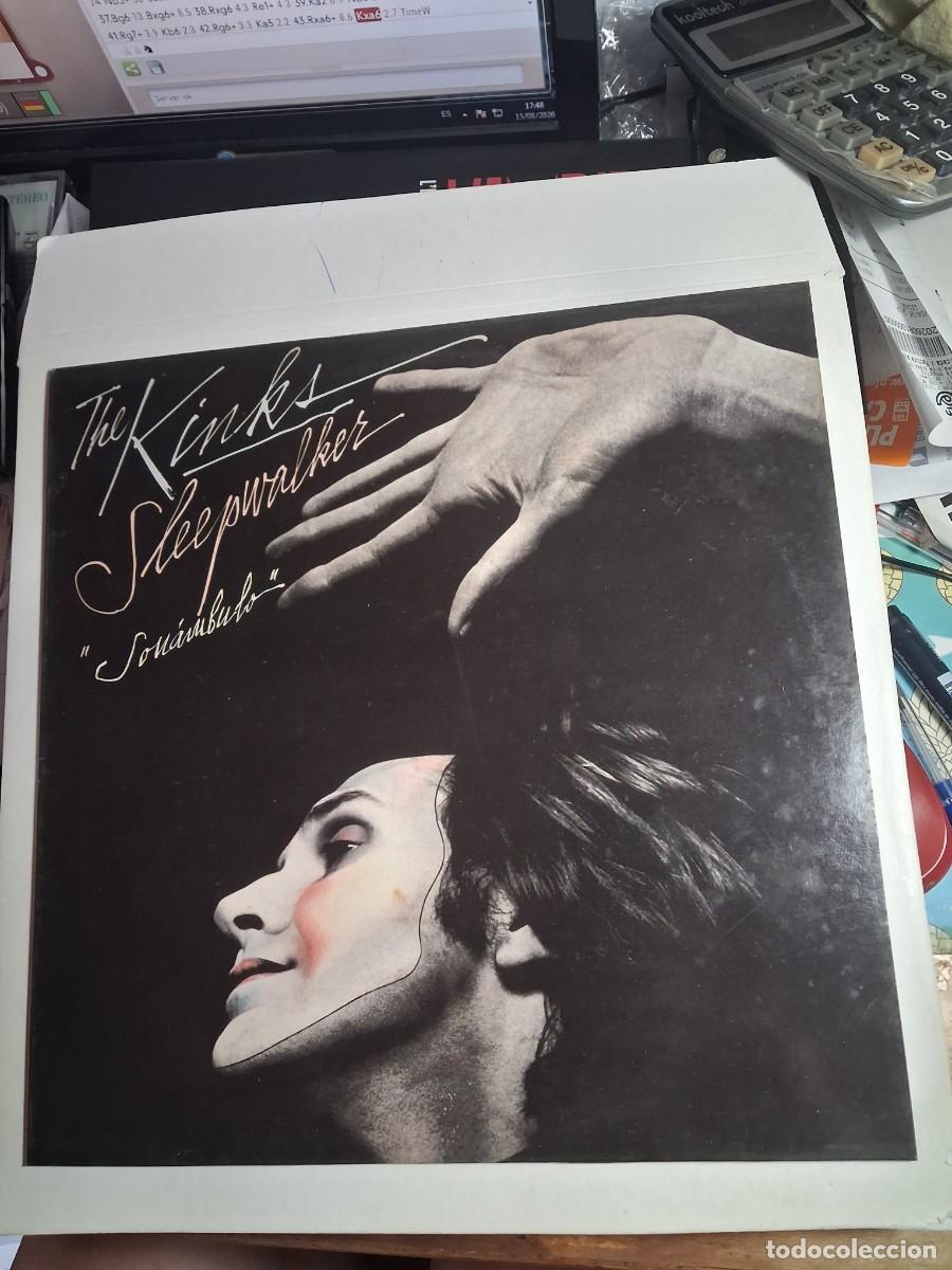 Discos de vinilo: lp the kinks. sleepwalker. arista 1980 spain (seminuevo)