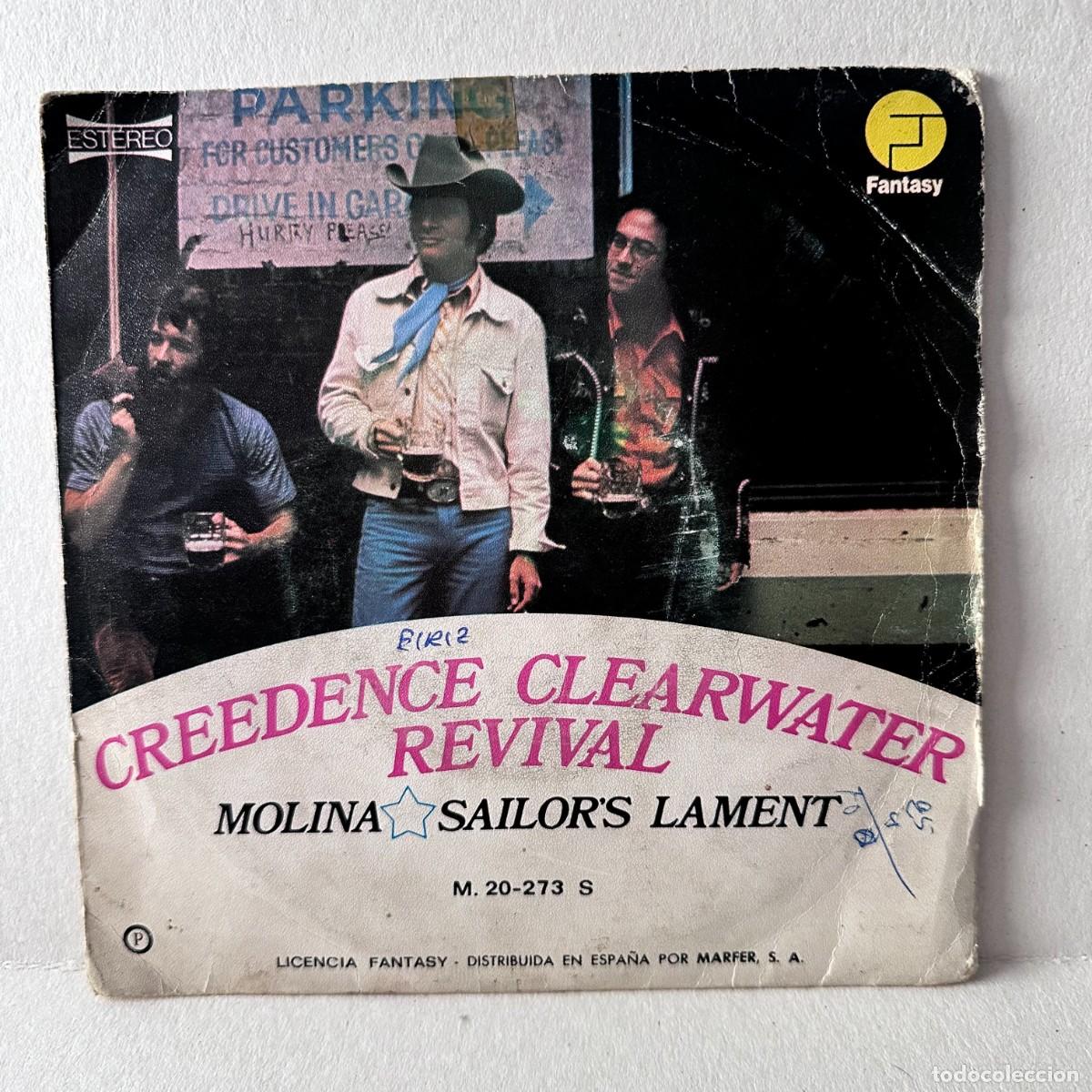 Discos de vinilo: Creedence Clearwater Revival - Molina / Sailor's Lament (7&rdquo;, Single)