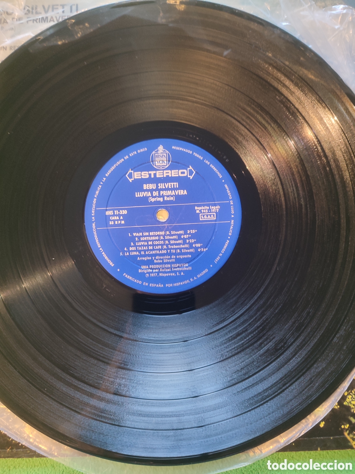 Discos de vinilo: Bebu Silvetti - Lluvia de primavera - Foto 3
