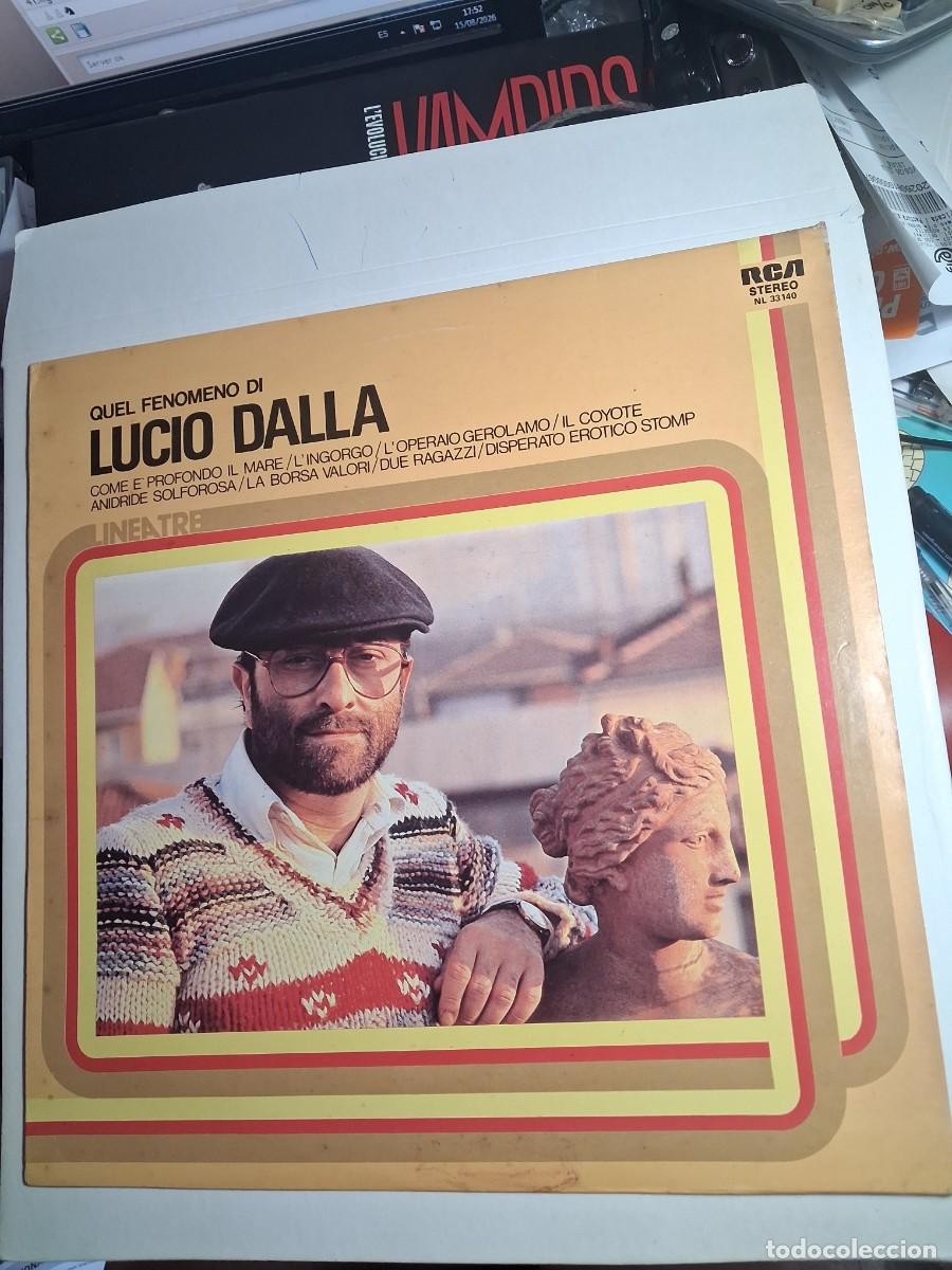 Discos de vinilo: lp quel fenomeno di lucio dalla. rca italy (buen estado)