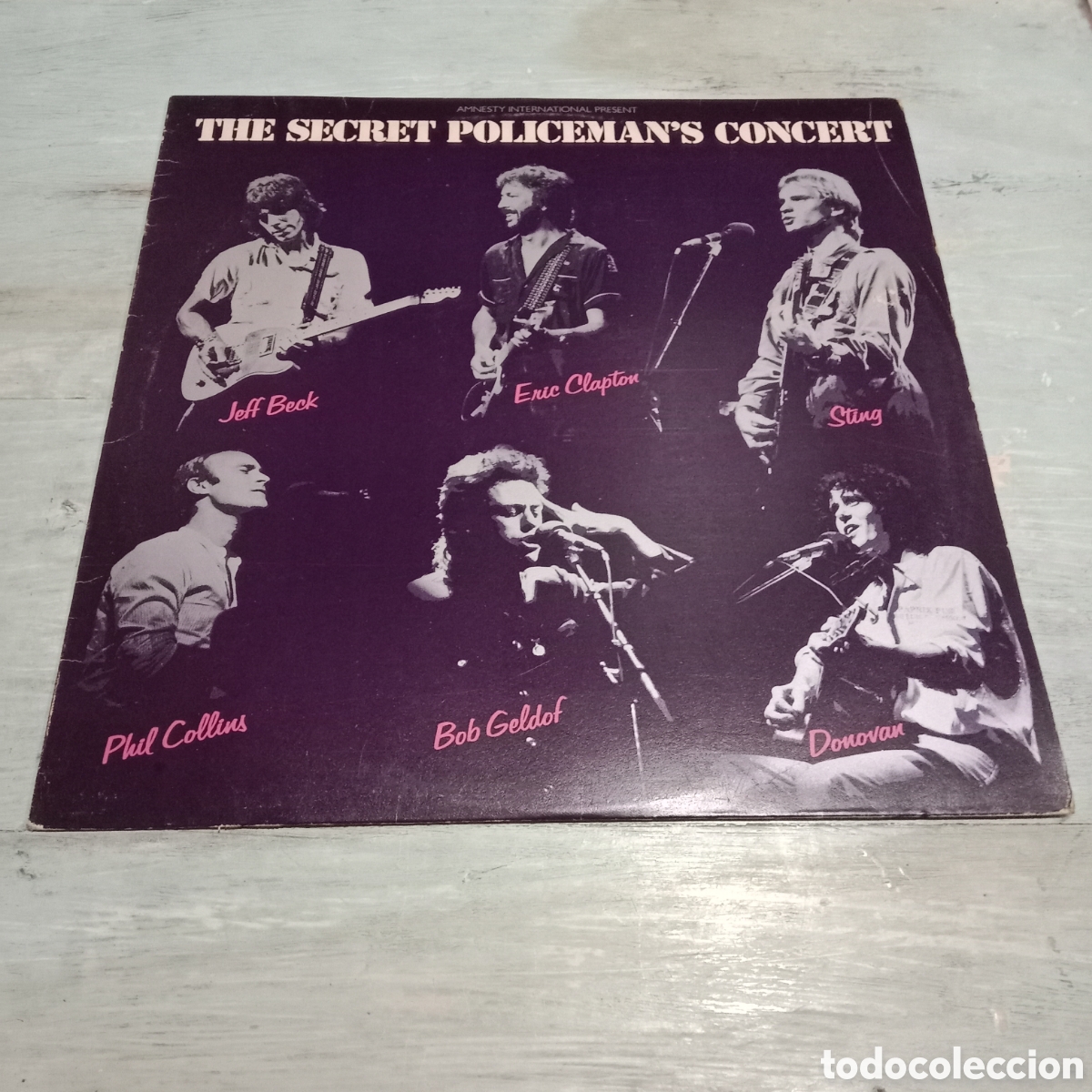 Discos de vinilo: VARIOS - THE SECRET POLICEMAN'S CONCERT - LP