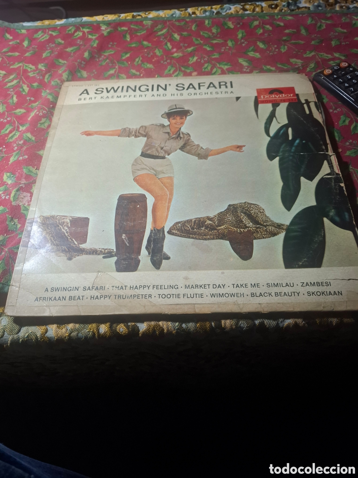 Discos de vinilo: A Swingin Safari Beet Kaempfert And His Orchestra