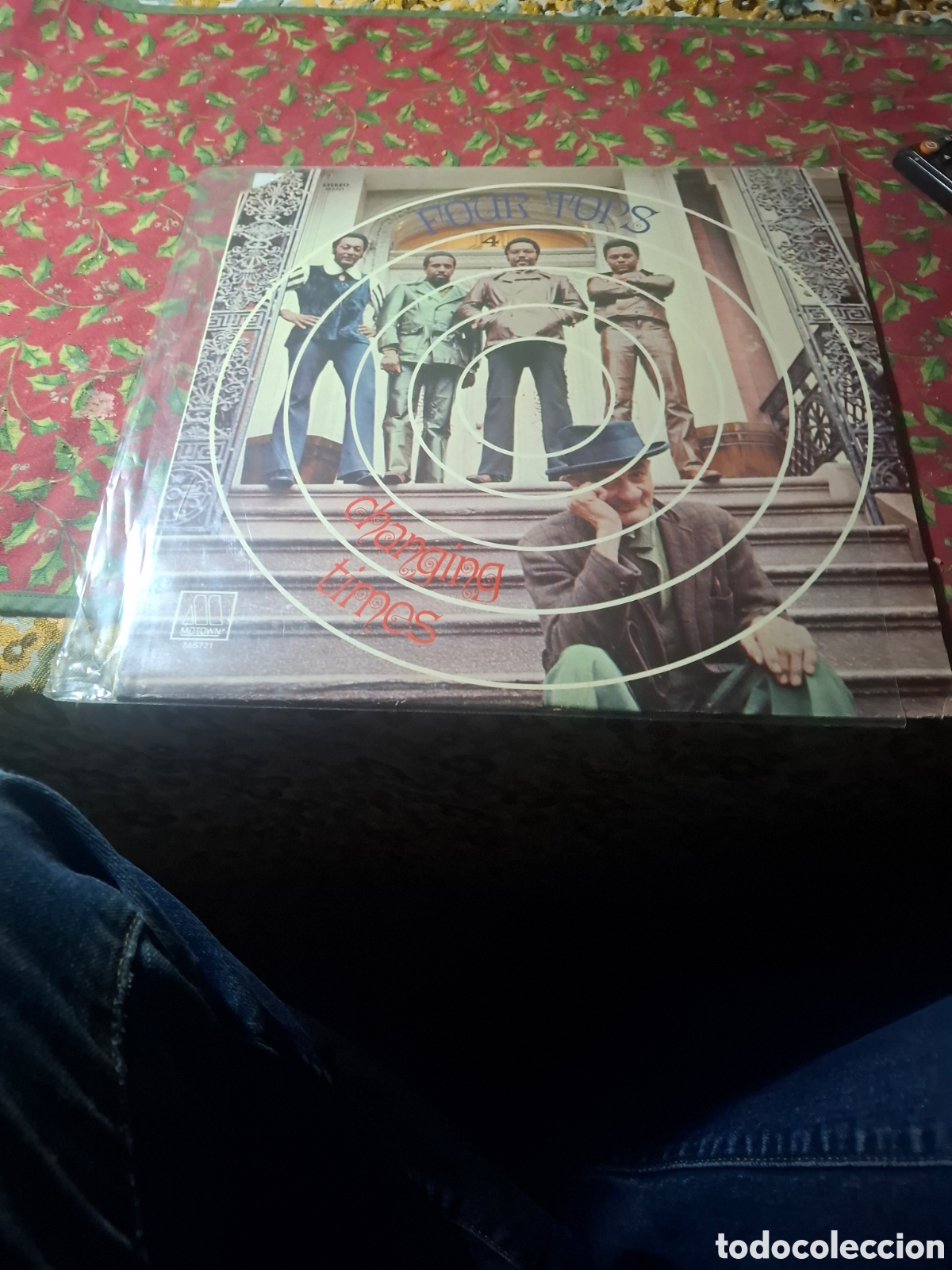 Discos de vinilo: Four Tops. Changin Times ed usa promo