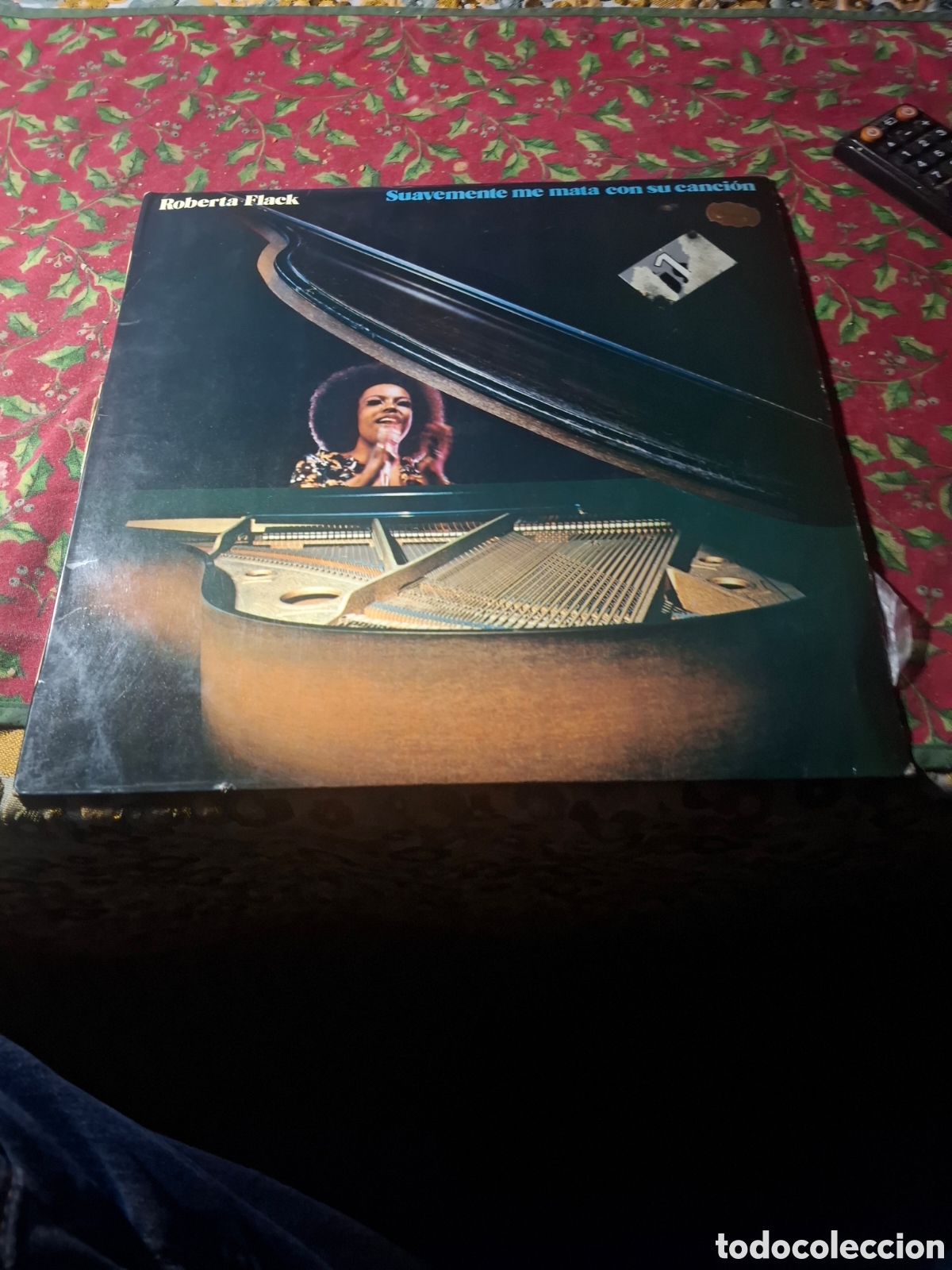 Discos de vinilo: Roberta Flack. Suavemente Me Mata con su canci&oacute;n. Ed espa&ntilde;ola