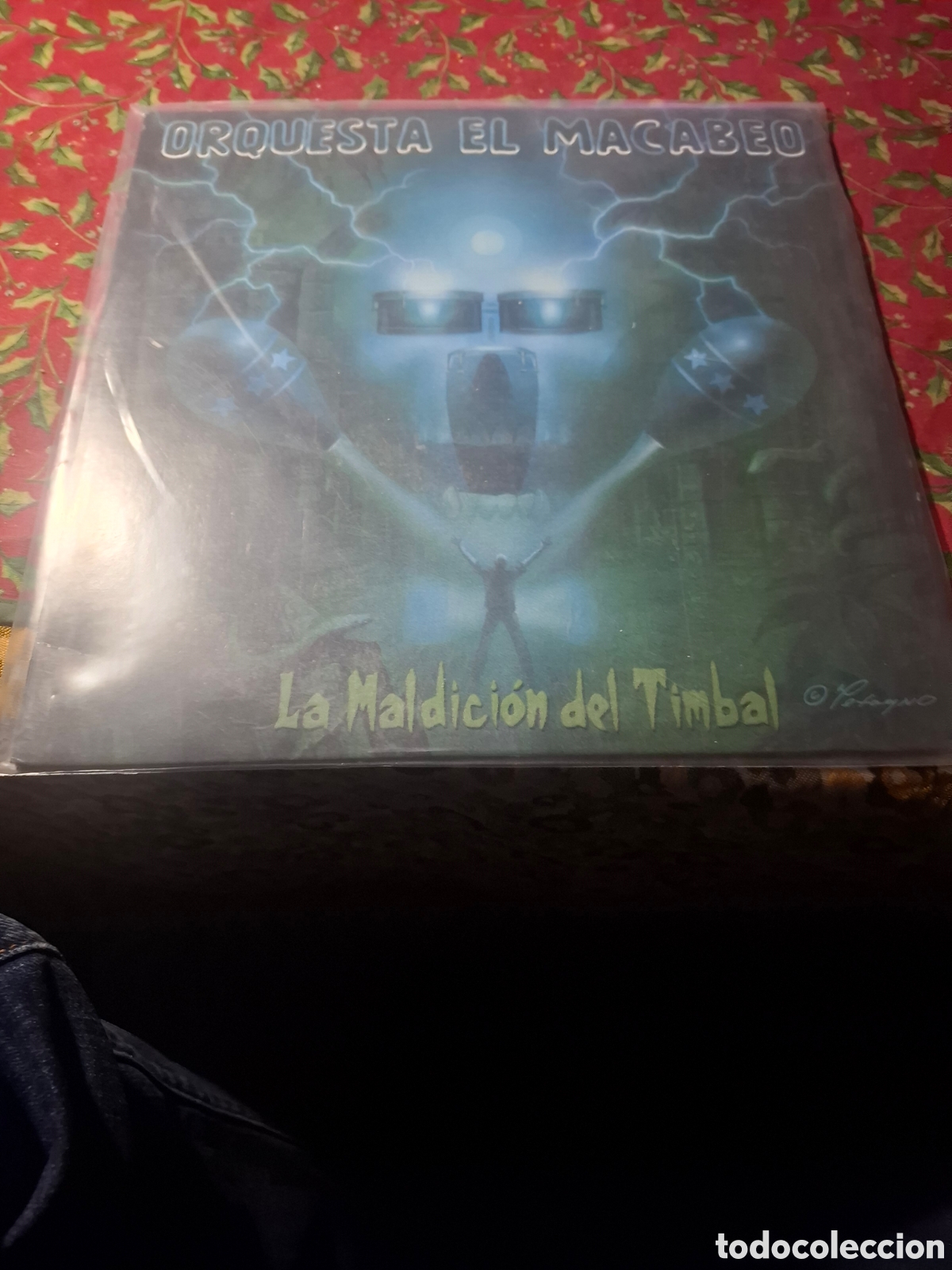 Vinyl records: Orquesta El Macabeo. La Maldici&oacute;n Del Timbal