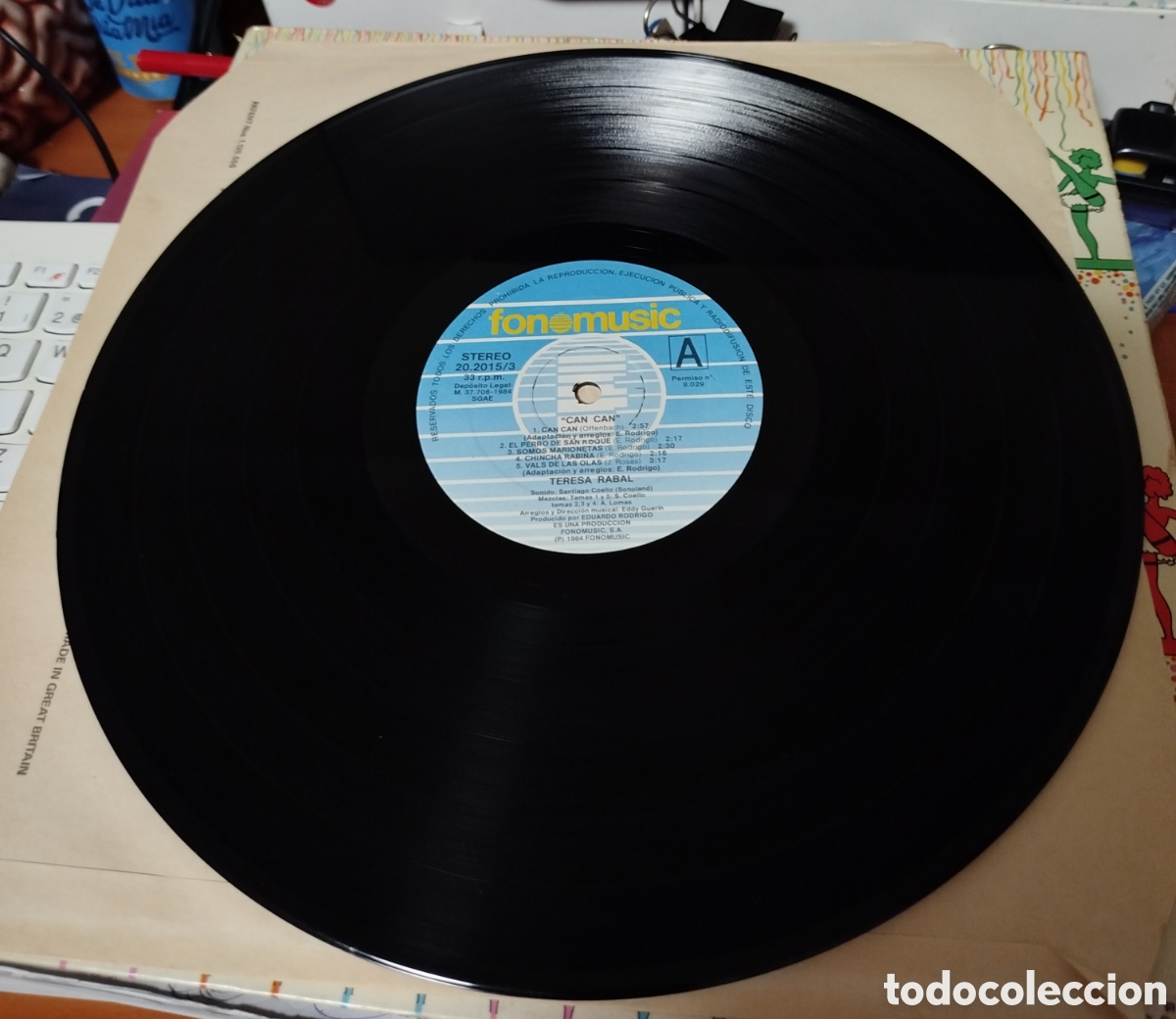 Discos de vinilo: Teresa Rabal - Can-Can - Foto 2