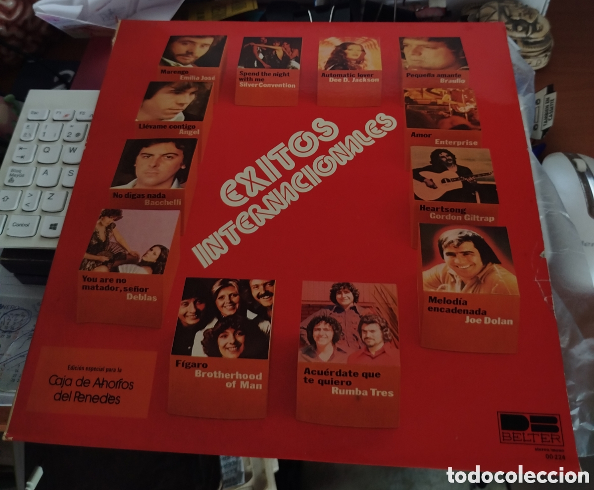 Discos de vinilo: Exitos internacionales. VV.AA. Belter