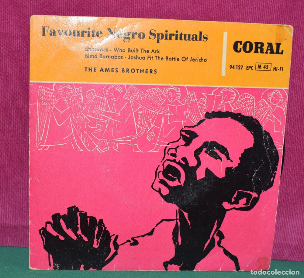 Vinyl-Schallplatten: The Ames Brothers &ndash; Favourite Negro Spirituals - EP 1959