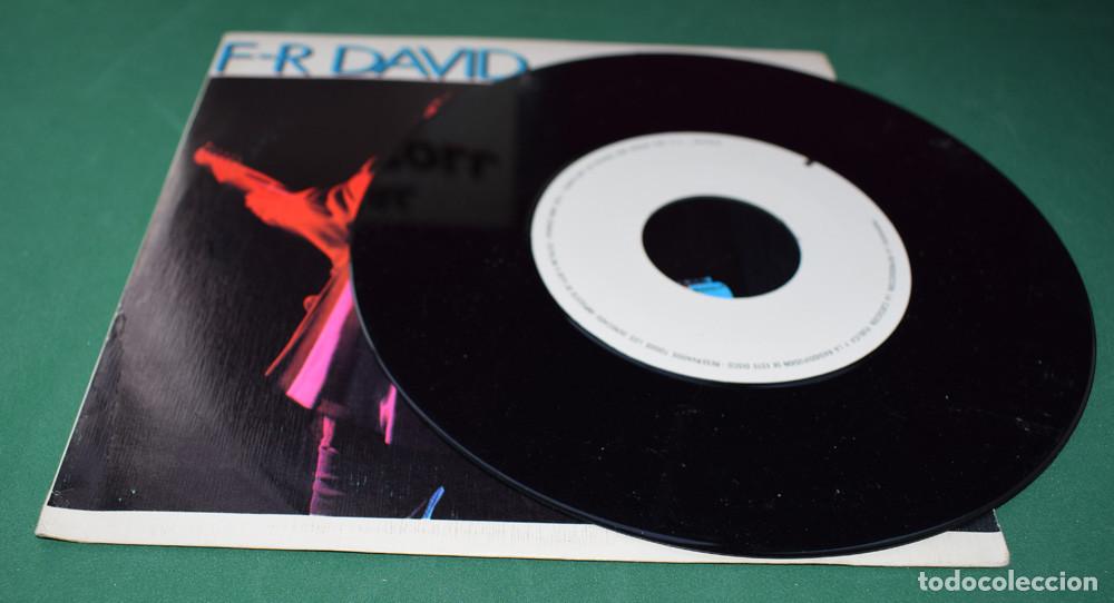 Discos de vinilo: F.R. David &ndash; Words - SINGLE PROMO 1982 - Foto 4