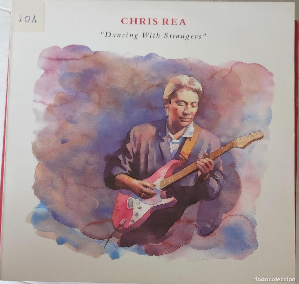 Discos de vinilo: Chris Rea &ndash; Dancing With Strangers (1987, Magnet Records &ndash; 59238)