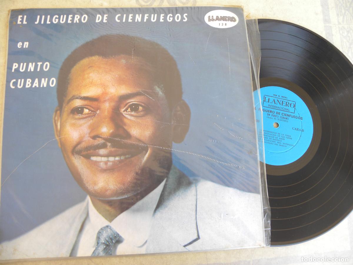 Discos de vinilo: EL JILGUERO DE CIENFUEGOS EN PUNTO CUBANO - LP EDIC. VENEZUELA. -PEDIDO MINIMO 3 EUROS