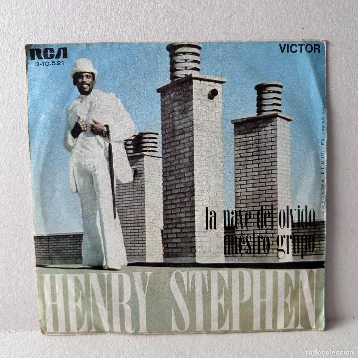 Discos de vinilo: Henry Stephen - La Nave Del Olvido (7&rdquo;, Single) - Foto 2