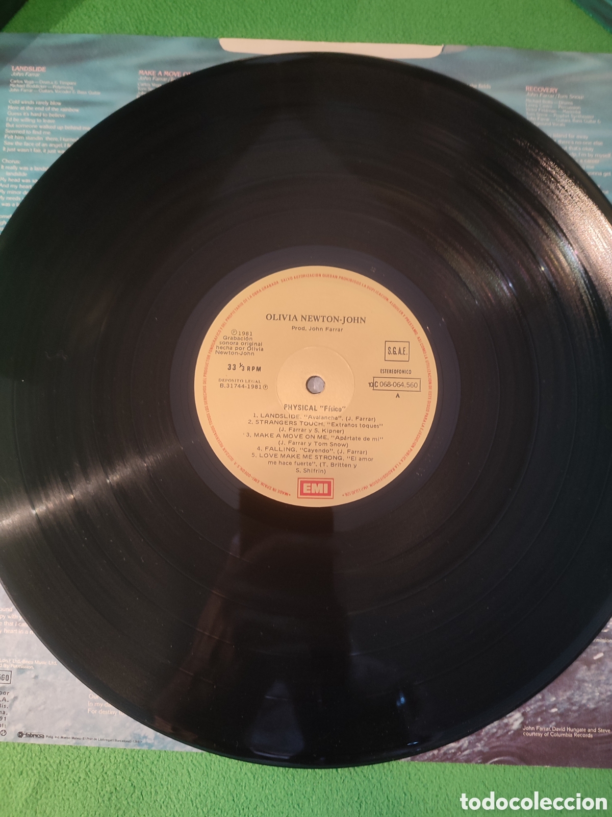 Discos de vinilo: Olivia Newton - John - Physical 1981 - Foto 4