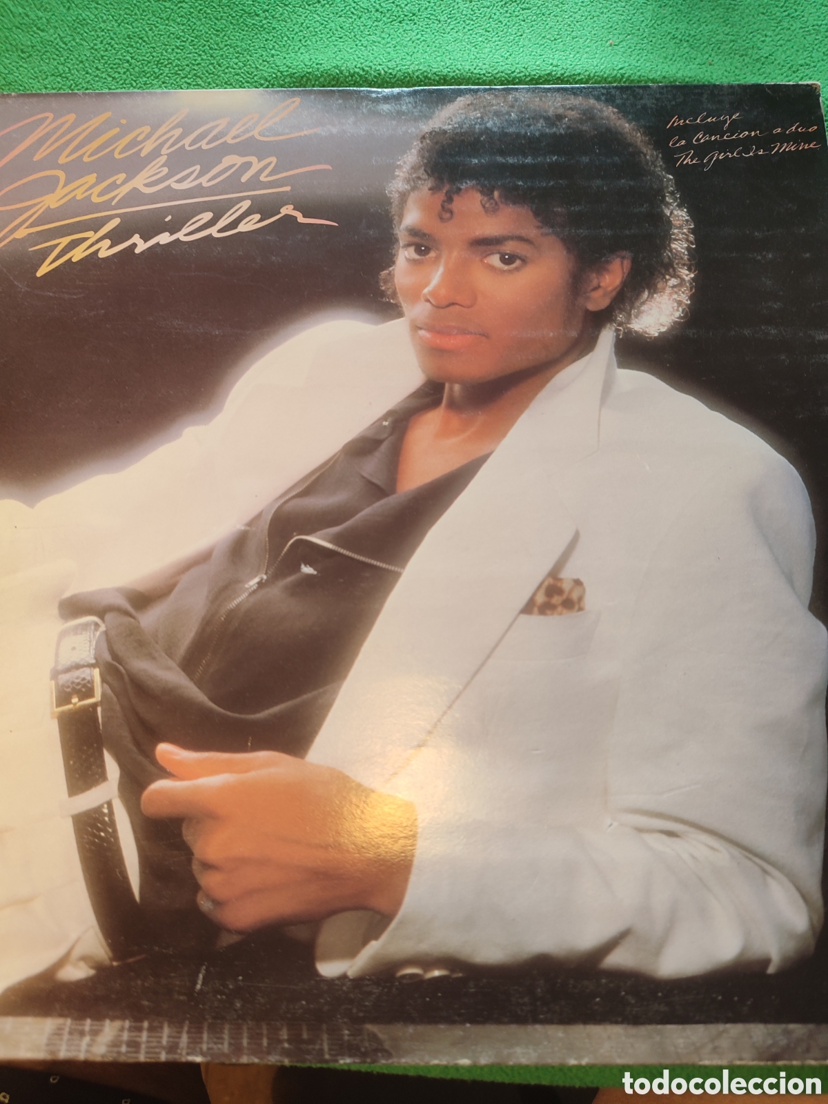 Discos de vinilo: Michael Jackson - Thriller Edici&oacute;n original 1982