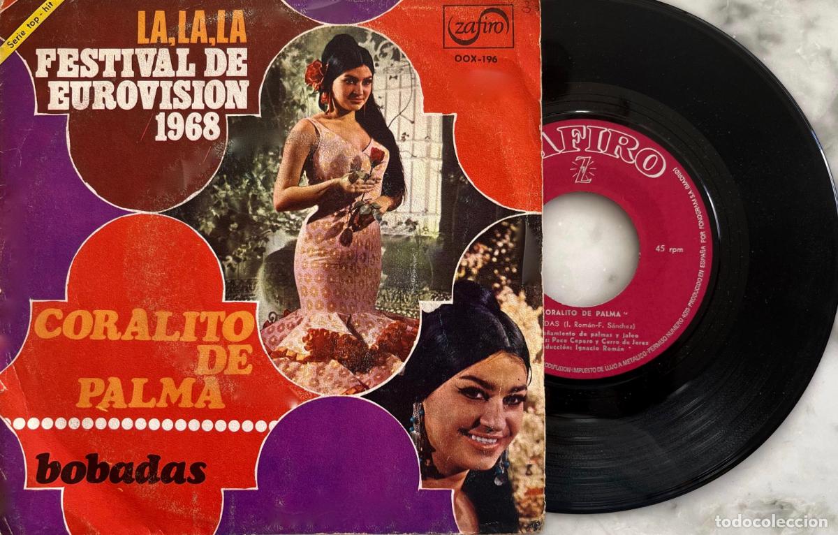 Discos de vinilo: CORALITO DE PALMA. LA, LA, LA. SINGLE ORIGINAL ESPA&Ntilde;A 1968