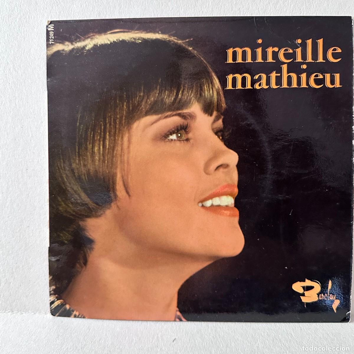 Discos de vinilo: Mireille Mathieu - J'ai Gard&eacute; L'accent (7&rdquo;, Single)