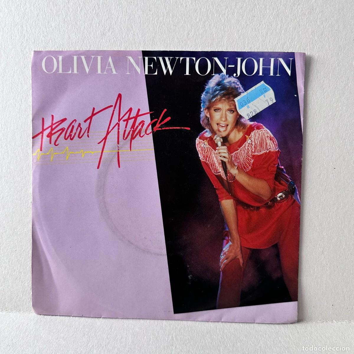 Discos de vinilo: Olivia Newton-John - Heart Attack (7&rdquo;, Single)