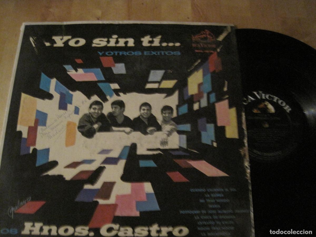 Discos de vinilo: LP YO SIN TI....HERMANOS CASTRO RCA 1676 MEXICO 1965