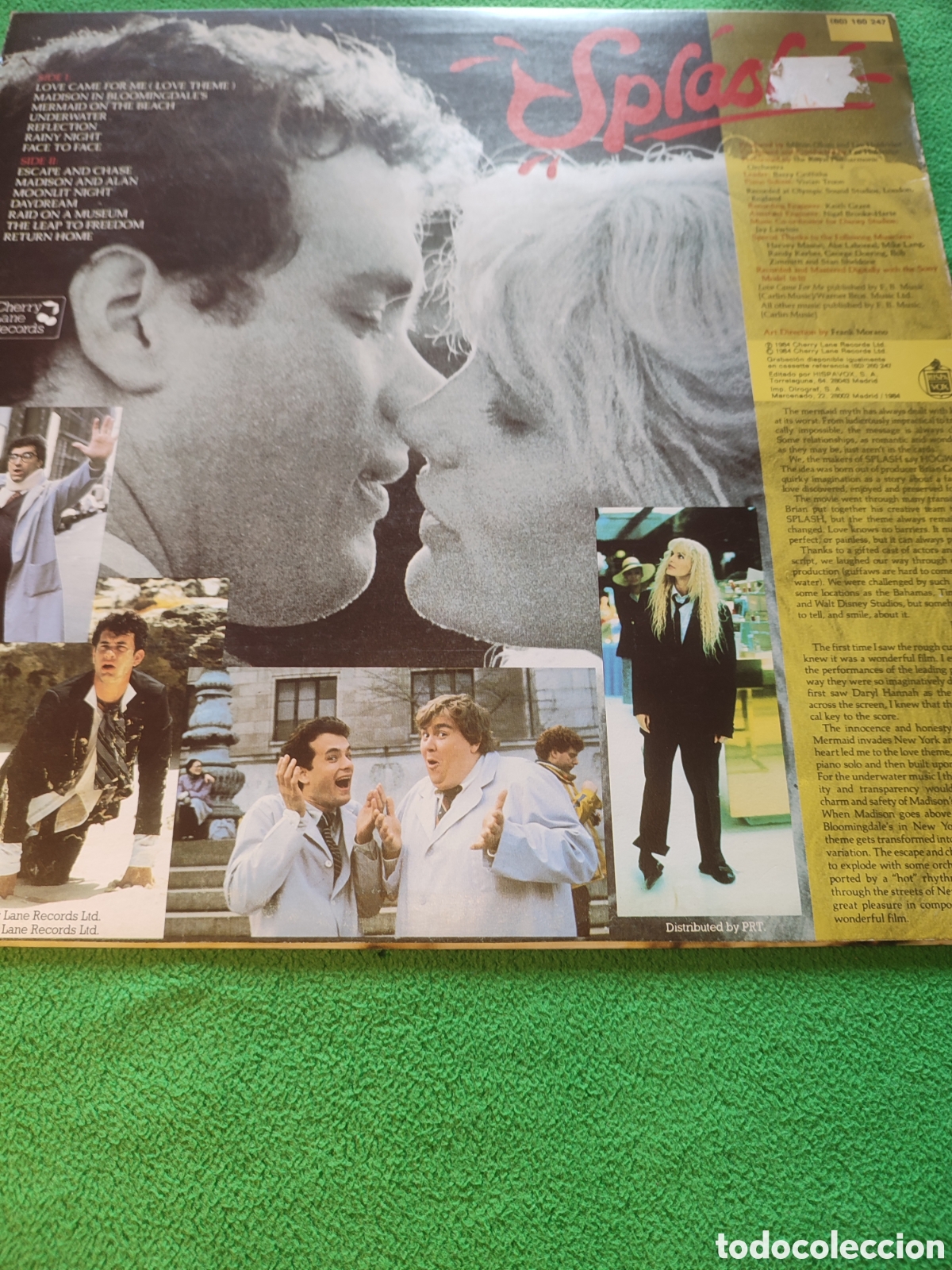 Discos de vinilo: Lee Holdridge - B S O. Splash 1984 - Foto 2