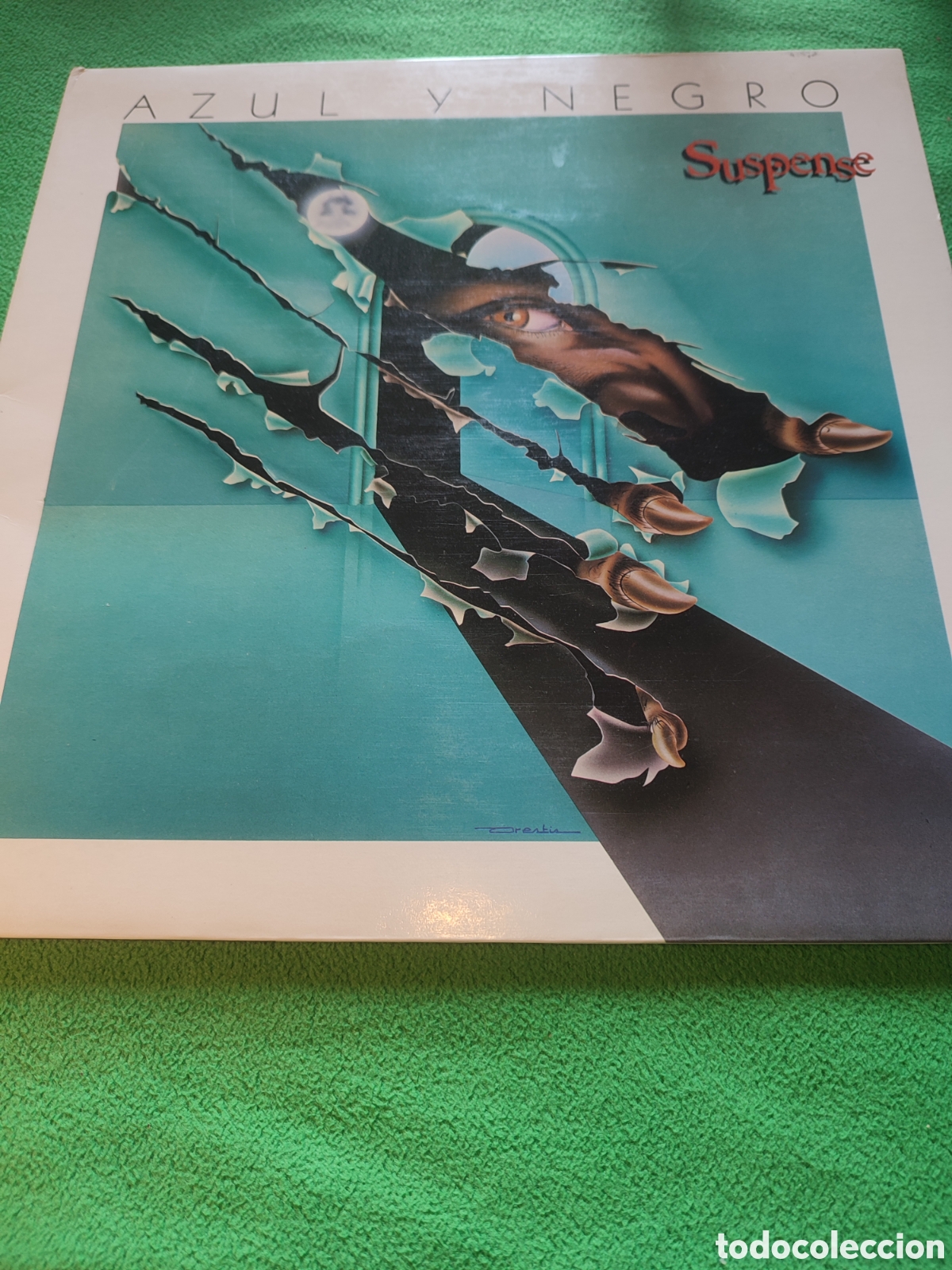 Discos de vinilo: Azul y Negro - Suspense Edici&oacute;n Circulo Lectores