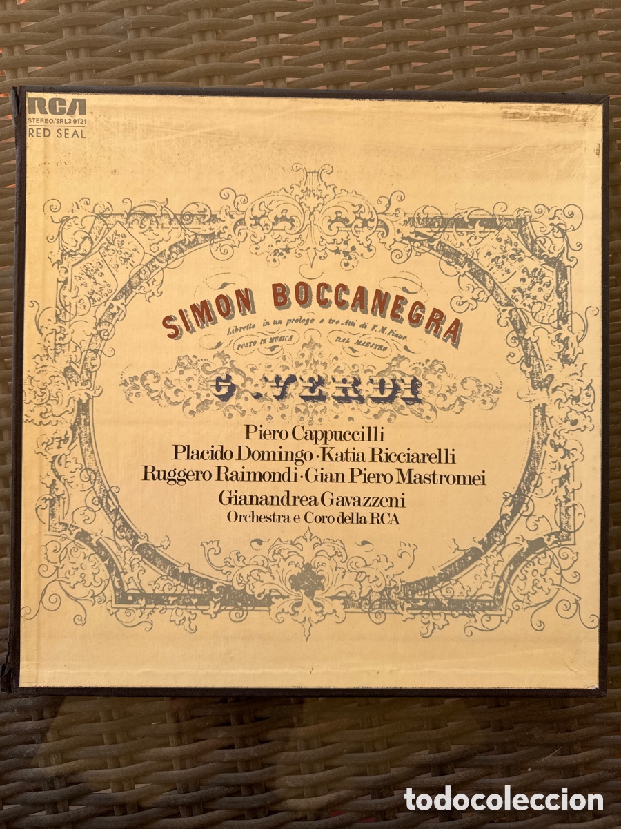 Discos de vinilo: Verdi - Sim&oacute;n Bocanegra